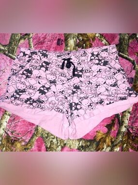 Hello Kitty Pink Shorts - Sanrio Branding